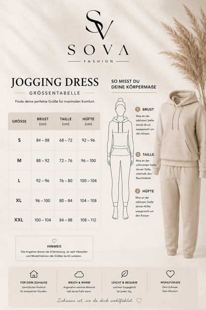 3-teiliges Loungewear-Set aus Flauschfleece